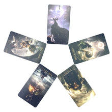 Load image into Gallery viewer, Runic Tarot Cards Fate Divination Tarot Deck Family Party Playing Board Game For Beginner Fortune Telling Game English Version
