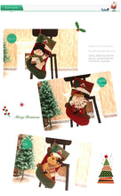 Load image into Gallery viewer, New Christmas Socks Gift Bag Christmas Tree Decoration Pendant Christmas Gift Supplies Santa Claus Socks
