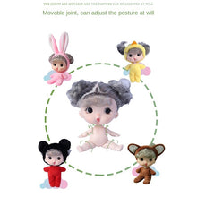 Load image into Gallery viewer, Ob11 Doll Pajamas Diary 11cm Mini Confused Doll Barbie Doll Toy
