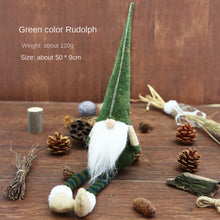 Load image into Gallery viewer, Christmas Decoration Long Leg Rudolf Doll Christmas Children's Gift Hotel Shopping Window Decoration
