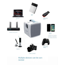 Load image into Gallery viewer, New Q2 Mini Children's Projector Home Portable Led Small Projector HD 1080P Projection
