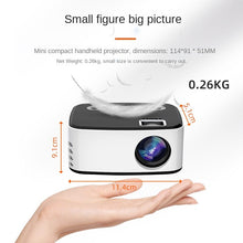 Load image into Gallery viewer, T20 Household Small Projector Mini HD 1080P Portable Mini Wireless Mobile Phone Projector

