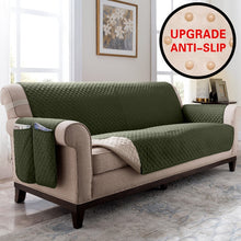 Load image into Gallery viewer, Sectional Sofa Couch Cover Pet Dog Kids Mat Stretch Elastic Recliner Sofa Cover Furniture Protector Water Resistance Anti-Slip

