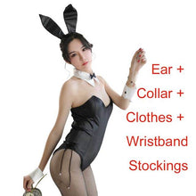 Load image into Gallery viewer, Seishun Buta Yarou wa Bunny Girl Senpai no Yume wo Minai Cosplay Halloween Costume for Girls Sexy Cute Bunny Faux Leather Rabbit
