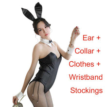 Load image into Gallery viewer, Seishun Buta Yarou wa Bunny Girl Senpai no Yume wo Minai Cosplay Halloween Costume for Girls Sexy Cute Bunny Faux Leather
