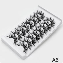 Load image into Gallery viewer, 5/8/10pairs 3D Mink Lashes Natural False Eyelashes Dramatic Volume Fake Lashes Makeup Eyelash Extension Silk Eyelashes
