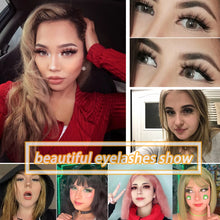 Load image into Gallery viewer, 5/8/10pairs 3D Mink Lashes Natural False Eyelashes Dramatic Volume Fake Lashes Makeup Eyelash Extension Silk Eyelashes
