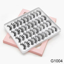 Load image into Gallery viewer, 3D Faux Mink Lashes Natural False Eyelashes Dramatic Fluffy Soft Wispy Volume Cross Reusable Eyelash MaKeup Tools
