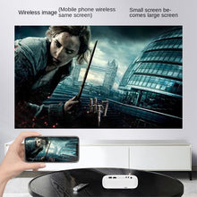Load image into Gallery viewer, Yjmoye New Projector V1 Mini Portable HD 720P Bluetooth Wireless Same Screen Home Projector
