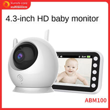 Load image into Gallery viewer, 4.3-Inch HD Baby Monitor Voice Conversation Real-Time Monitoring Infrared Night Vision Surveillance Camera

