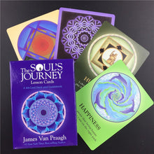 Load image into Gallery viewer, Shadow And Light Oracle Cards Mysterious Fate Divination Tarot Cards Deck Board Game With Guidebook For Kids Amusing Games
