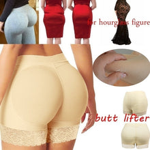 Load image into Gallery viewer, Shapewear Miracle Body Shaper And Buttock Lifter Enhancer Fake Butt Padded Panties Hip Lift Sculpt And Boost Lace Up

