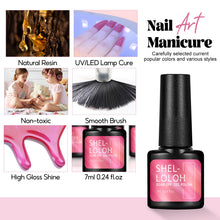 Load image into Gallery viewer, 7ML Manicure Set Nail Gel Polish Kit Varnish Nail Art Sets UV Lamp Nail Dryer Tools For Manicure Tools kit

