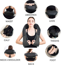 Load image into Gallery viewer, Shiatsu shouler Massager 4D Deep Kneading Shoulder Neck Back Massager  Pain Relief Full Body Muscle Relax Massage Shawl
