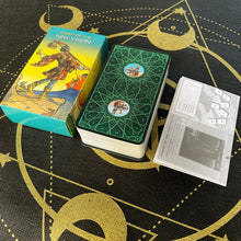 Load image into Gallery viewer, Shine Holographic Tarot Cards in Spanish German Version with Messages in Spanish with Book Divination French Italian
