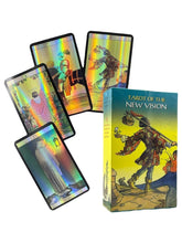 Load image into Gallery viewer, Shine Holographic Tarot Cards in Spanish German Version with Messages in Spanish with Book Divination French Italian
