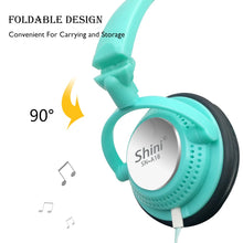 Load image into Gallery viewer, Headphones With Microphone 3.5mm Earphones Foldable Gaming Headset Super Bass Stereo Music Headset For PC Phones
