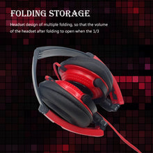Load image into Gallery viewer, Headphones With Microphone 3.5mm Earphones Foldable Gaming Headset Super Bass Stereo Music Headset For PC Phones
