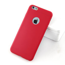 Load image into Gallery viewer, Silicon Case for iPhone 6S 6 7 8 Plus 7Plus 8Plus SE 2020 iphone 11 12 Pro 12 mini X XS MAX XR Gel Cell Phone Cover Casing Coque
