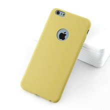 Load image into Gallery viewer, Silicon Case for iPhone 6S 6 7 8 Plus 7Plus 8Plus SE 2020 iphone 11 12 Pro 12 mini X XS MAX XR Gel Cell Phone Cover Casing Coque
