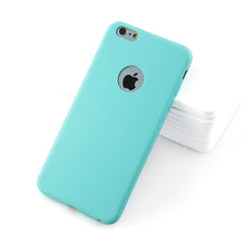 Load image into Gallery viewer, Silicon Case for iPhone 6S 6 7 8 Plus 7Plus 8Plus SE 2020 iphone 11 12 Pro 12 mini X XS MAX XR Gel Cell Phone Cover Casing Coque
