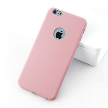 Load image into Gallery viewer, Silicon Case for iPhone 6S 6 7 8 Plus 7Plus 8Plus SE 2020 iphone 11 12 Pro 12 mini X XS MAX XR Gel Cell Phone Cover Casing Coque
