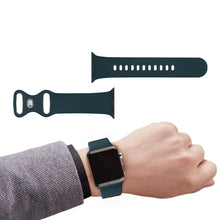 Load image into Gallery viewer, Silicone Bracelet Band for Apple Watch Strap 7 6 5 4 3 SE 42MM 38MM 44MM 40MM Sport Strap for iWatch 41/45MM Smart Watch correa
