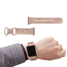 Load image into Gallery viewer, Silicone Bracelet Band for Apple Watch Strap 7 6 5 4 3 SE 42MM 38MM 44MM 40MM Sport Strap for iWatch 41/45MM Smart Watch correa
