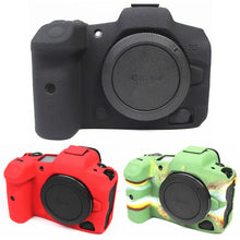 Load image into Gallery viewer, Silicone DSLR Camera Body Case Protective skin Cover bag for Canon EOS R6 R5 R RP M50 70D 80D 90D 600D G7X III digital cameras
