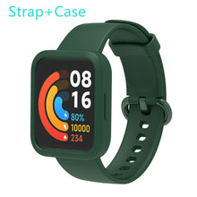 Load image into Gallery viewer, Silicone WatchBand For Redmi watch 2/Lite Strap Wristbands Bracelet For XiaoMi RedMi Watch Watchband WristBand + Protective case
