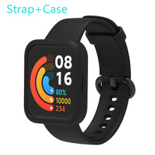 Load image into Gallery viewer, Silicone WatchBand For Redmi watch 2/Lite Strap Wristbands Bracelet For XiaoMi RedMi Watch Watchband WristBand + Protective case
