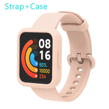 Load image into Gallery viewer, Silicone WatchBand For Redmi watch 2/Lite Strap Wristbands Bracelet For XiaoMi RedMi Watch Watchband WristBand + Protective case

