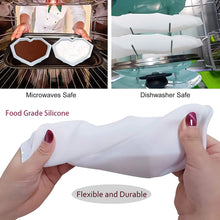 Load image into Gallery viewer, SILIKOLOVE 3D Geometric Heart Shaped Silicone Molds for Baking Sponge Chiffon Mousse Cake Mold Breakable Chocolate Molds
