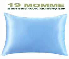 Load image into Gallery viewer, Silk Pillowcase Hair Skin, 19 Momme Pure Natural Mulberry Silk Pillowcase Standard Size, Pillow Cases Cover Hidd
