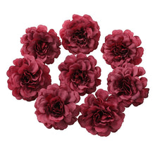 Load image into Gallery viewer, Artificial Flowers 5CM Silk Rose Head Wedding Sina Hand Bouquet Party Home Garden DIY Decor Christmas Gift Wreath Scrapbooking
