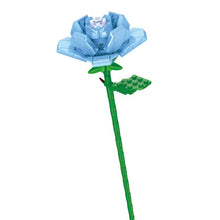 Load image into Gallery viewer, Simulation Building Blocks Flower Tulip Rose Sunflower Potted Bouquet Mini Flower Block DIY Children's Assembled Toy Girl Gift
