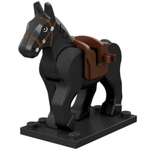Load image into Gallery viewer, Single Sell Medieval Knight Roman War Horse Rohan Animal Building Blocks Action Figures Toys For Children Koruit XP1007-1016
