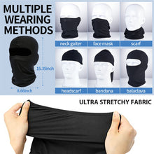 Load image into Gallery viewer, Ski Mask for Men Full Face Mask Balaclava Black Ski Masks Covering Neck Gaiter
