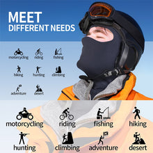 Load image into Gallery viewer, Ski Mask for Men Full Face Mask Balaclava Black Ski Masks Covering Neck Gaiter
