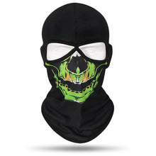 Load image into Gallery viewer, Skull Printed Bandana Breathable Outdoor Cool Sunscreen Balaclava Windproof Lycra Motorcycle Face Mask Cycling Bicycle Headgear
