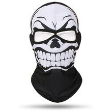 Load image into Gallery viewer, Skull Printed Bandana Breathable Outdoor Cool Sunscreen Balaclava Windproof Lycra Motorcycle Face Mask Cycling Bicycle Headgear

