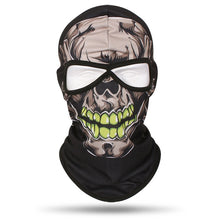 Load image into Gallery viewer, Skull Printed Bandana Breathable Outdoor Cool Sunscreen Balaclava Windproof Lycra Motorcycle Face Mask Cycling Bicycle Headgear
