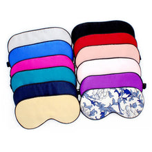 Load image into Gallery viewer, Sleep Mask Natural Mulberry Silk Soft Blindfold Sleeping Eye Mask For Traveling Home Sleep Aid Health Eyeshade Eyes Cover
