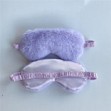 Load image into Gallery viewer, Sleep Eye Mask Cute Plush Eye Cover Kids Sleeping Mask Cartoon Travel Rest Eye Shade Band Eye Patch Blindfold Sleep Aid Eyepatch
