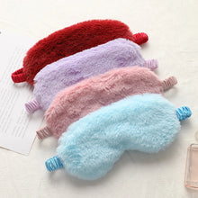 Load image into Gallery viewer, Sleeping Mask Sleeping Blindfold Soft Plush Eye Masks Cute Love Cloud Eye Cover Plush Mask Eyepatch Nap Health Eye Cover
