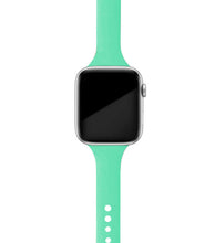 Load image into Gallery viewer, Slim strap for Apple watch band 40mm 44mm 38mm 42mm Silicone wrsitband bracelet watchband correa iWatch 6 se 5 4 3 7 45mm 41mm
