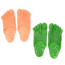 Load image into Gallery viewer, Slipper Green Feet Bigfoot Count Slipper Socks Halloween Cosplay Ghost Hulk Bigfoot Shoe Barefoot Costume Masquerade Trick
