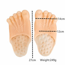 Load image into Gallery viewer, Slipper Green Feet Bigfoot Count Slipper Socks Halloween Cosplay Ghost Hulk Bigfoot Shoe Barefoot Costume Masquerade Trick
