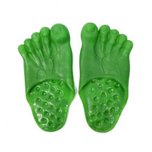 Load image into Gallery viewer, Slipper Green Feet Bigfoot Count Slipper Socks Halloween Cosplay Ghost Hulk Bigfoot Shoe Barefoot Costume Masquerade Trick
