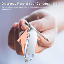 Load image into Gallery viewer, Smart Audio Voice Recorder Mini 32GB 64GB HD Noise Reduction Dictaphone Rechargeable Keychain Audio Recording for Meeting
